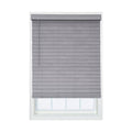 Gray Faux Wood Room Darkening Horizontal Blinds Q363656