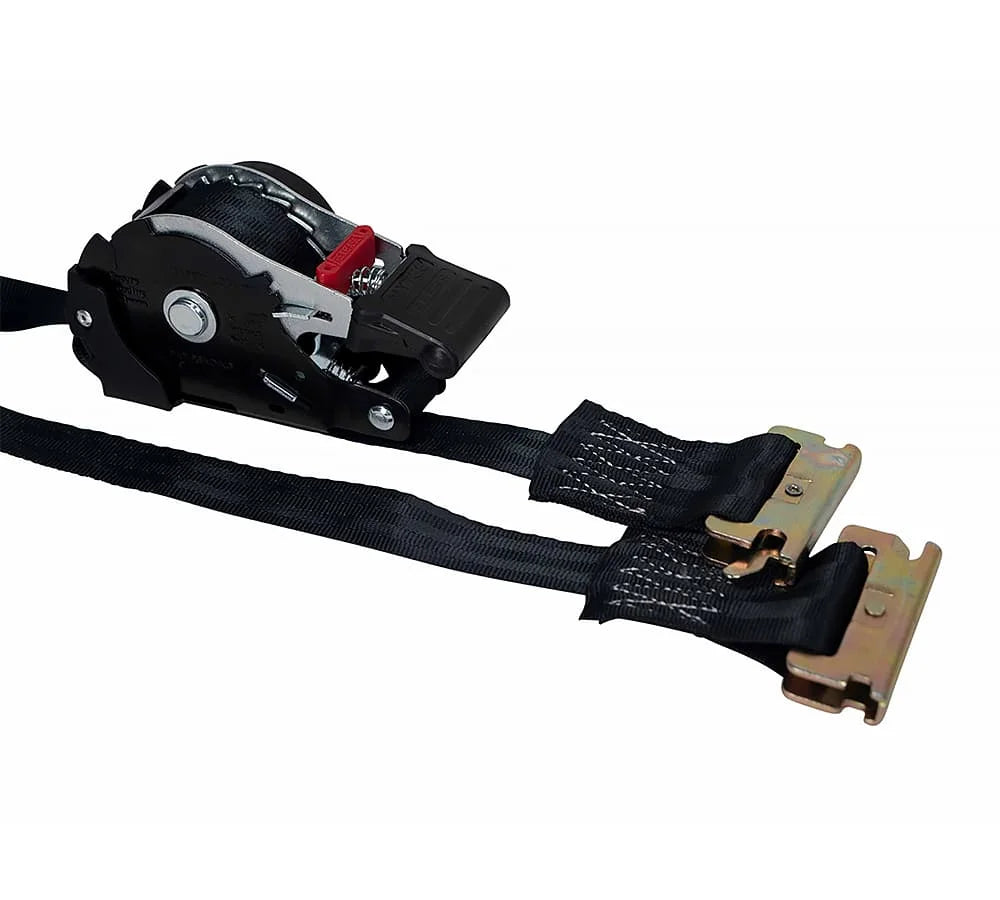 8 Pack Retractable Ratchet Straps with 500 lbs WLL E101167