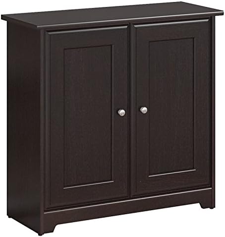 2 Door Storage Cabinet in Espresso Oak T14823
