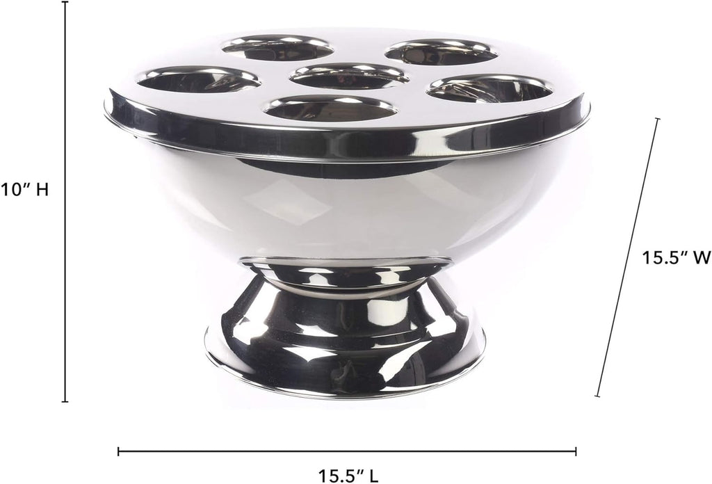 Stainless Steel 6 Compartment Wine Bottle Chiller A264332
