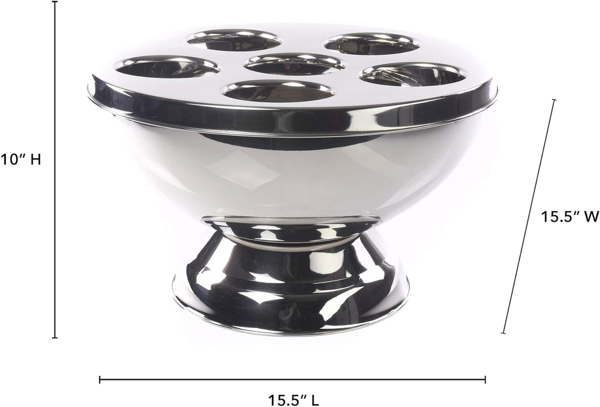 Stainless Steel 6 Compartment Wine Bottle Chiller A264332