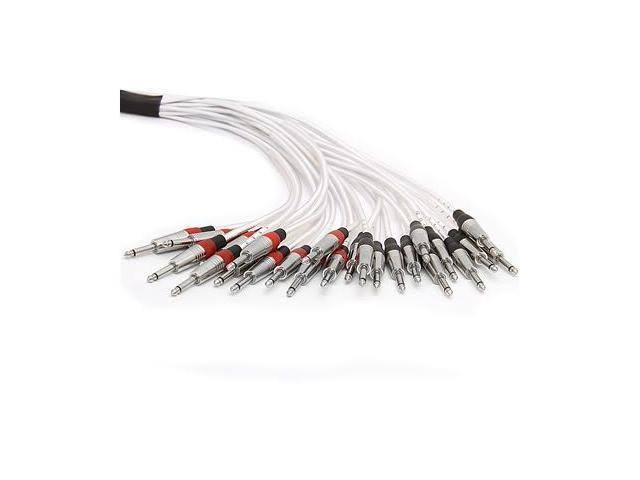 Audio cable 10 ft M Phone mono 6.35 mm to M Phone stereo 6.35 mm D5011
