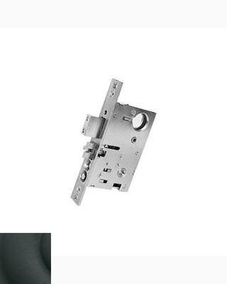 Satin Black Left Handed REVERSE Bevel Lever S180427