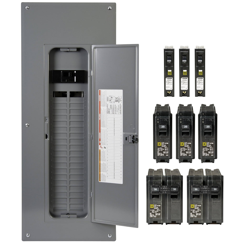 200 Amp 40-Space 80-Circuit Indoor Main Breaker Load Center K8542