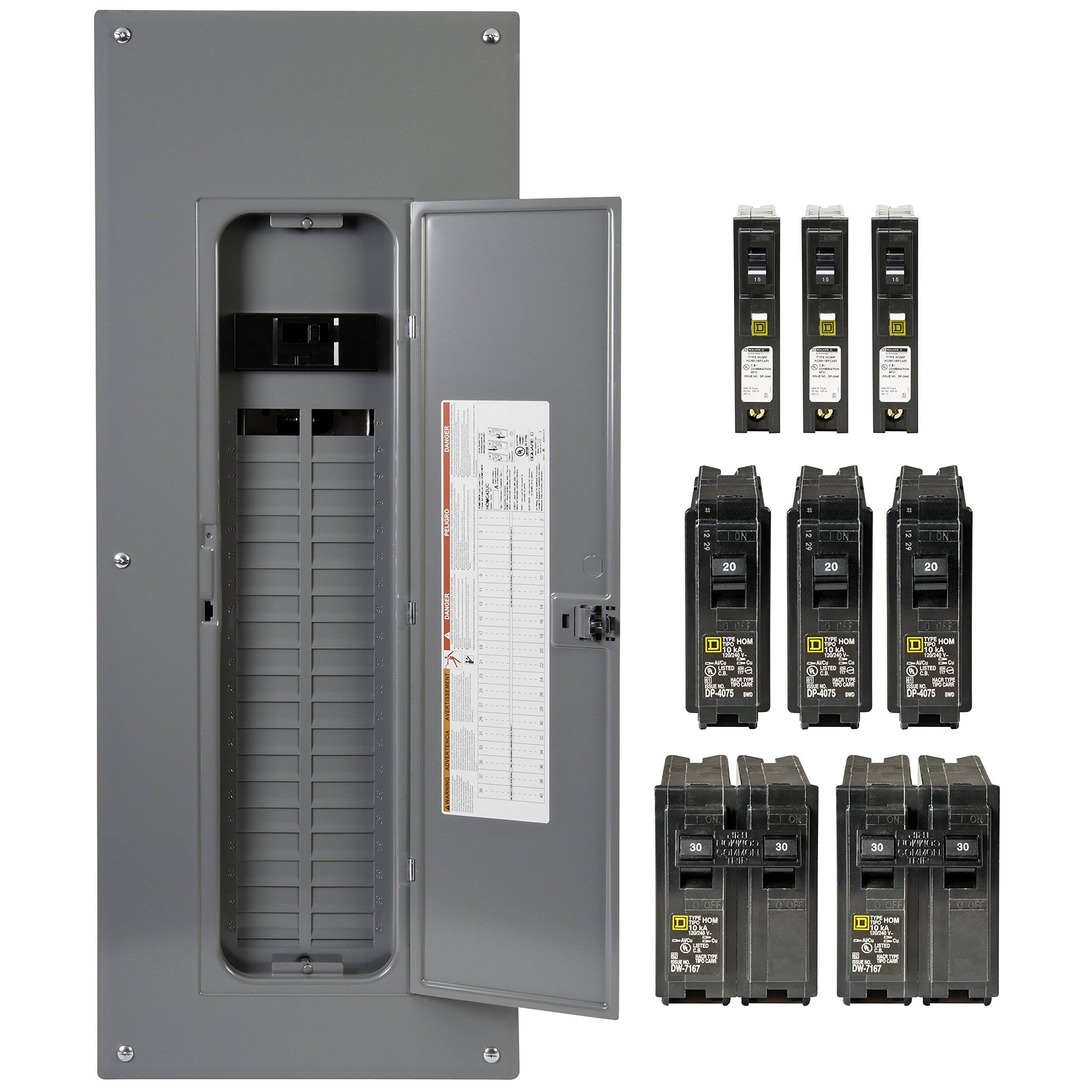 200 Amp 40-Space 80-Circuit Indoor Main Breaker Load Center K8542