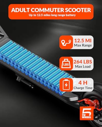 10" Solid Tires 350W Motor Electric Scooter J48642