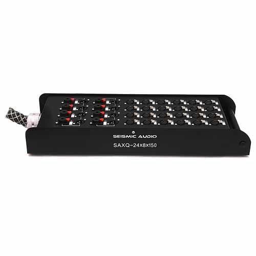 24 Channel 150 Foot Snake Cable with XLR and TRS Returns D578117