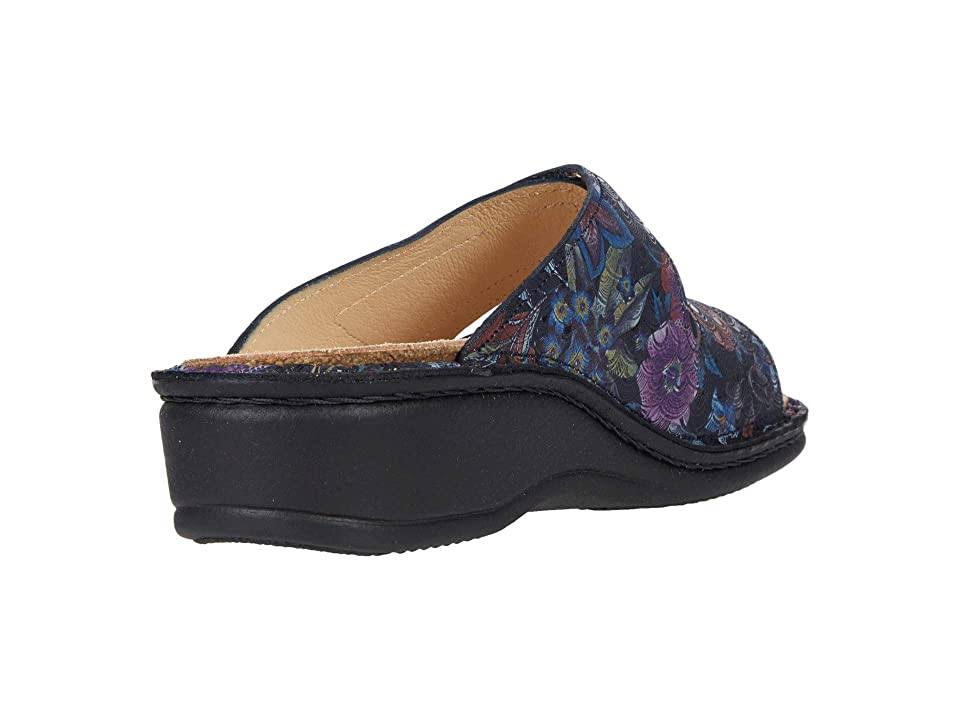 Dark Blue Leather Soft Footbed Shoes X209947