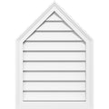 Peaked Top Surface Mount PVC Gable Vent G21859