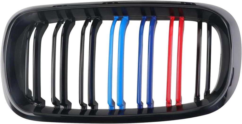Gloss Black ABS Grills Pack of 2 C5376
