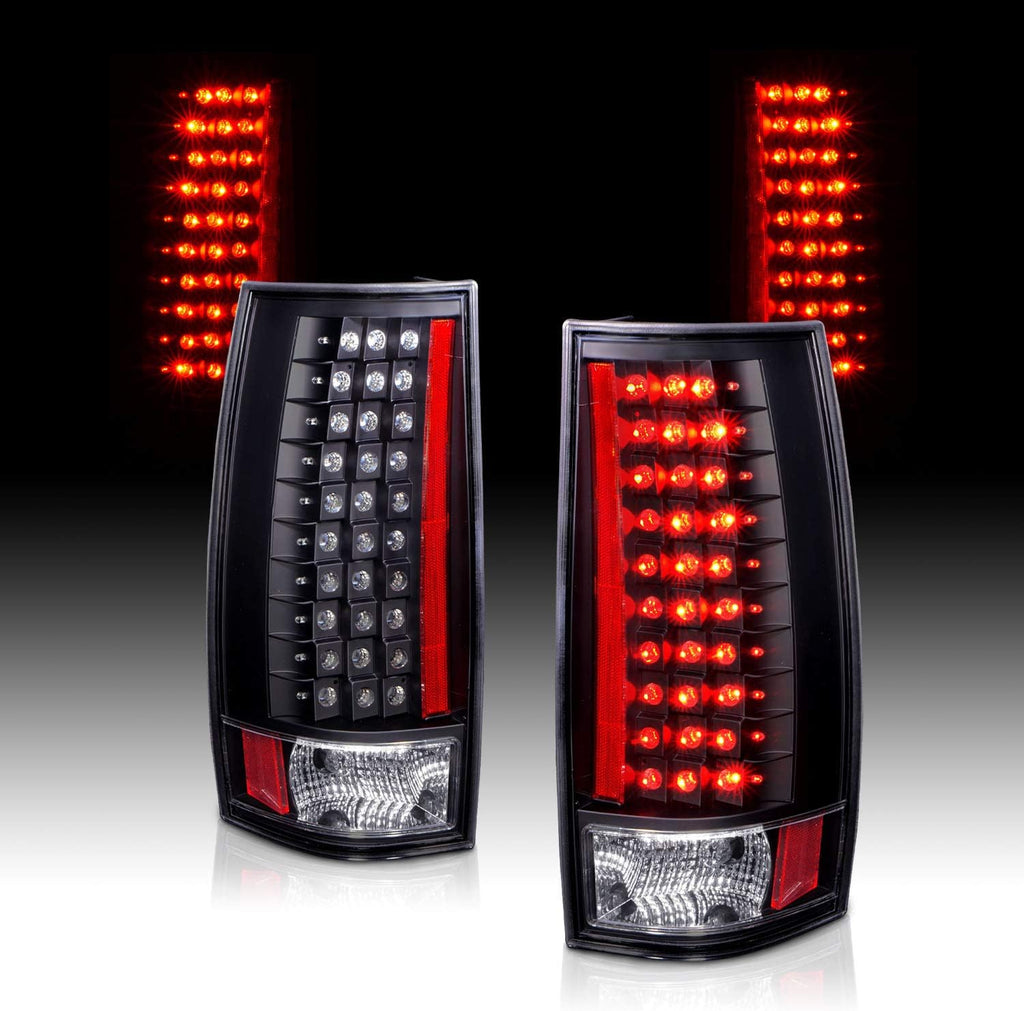 Black Replacement LED Tail Lights R801497