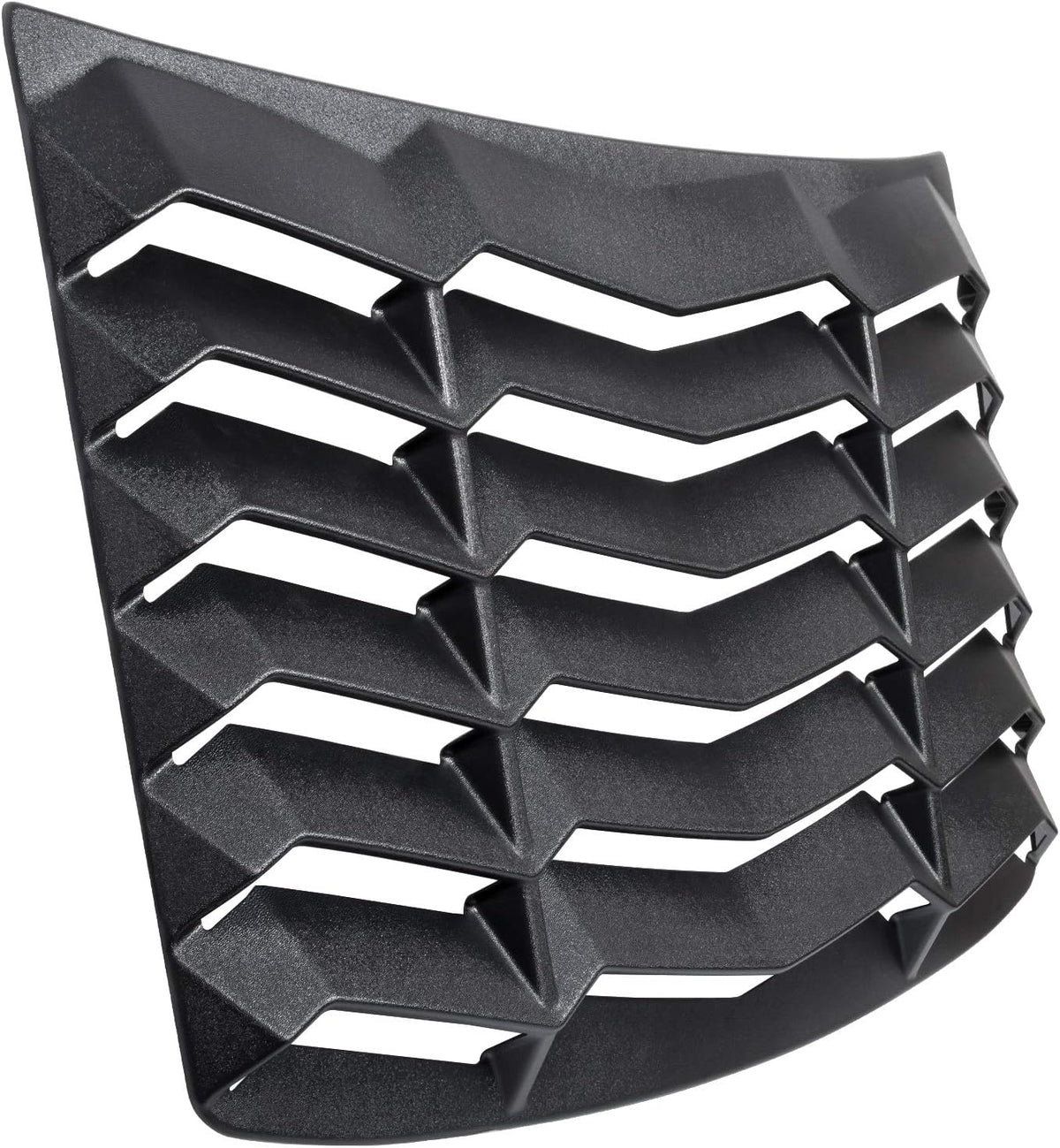 Rear Window Louver Sun Shade Cover Matte Black ABS for Chevy Camaro 2010 2015 X49264