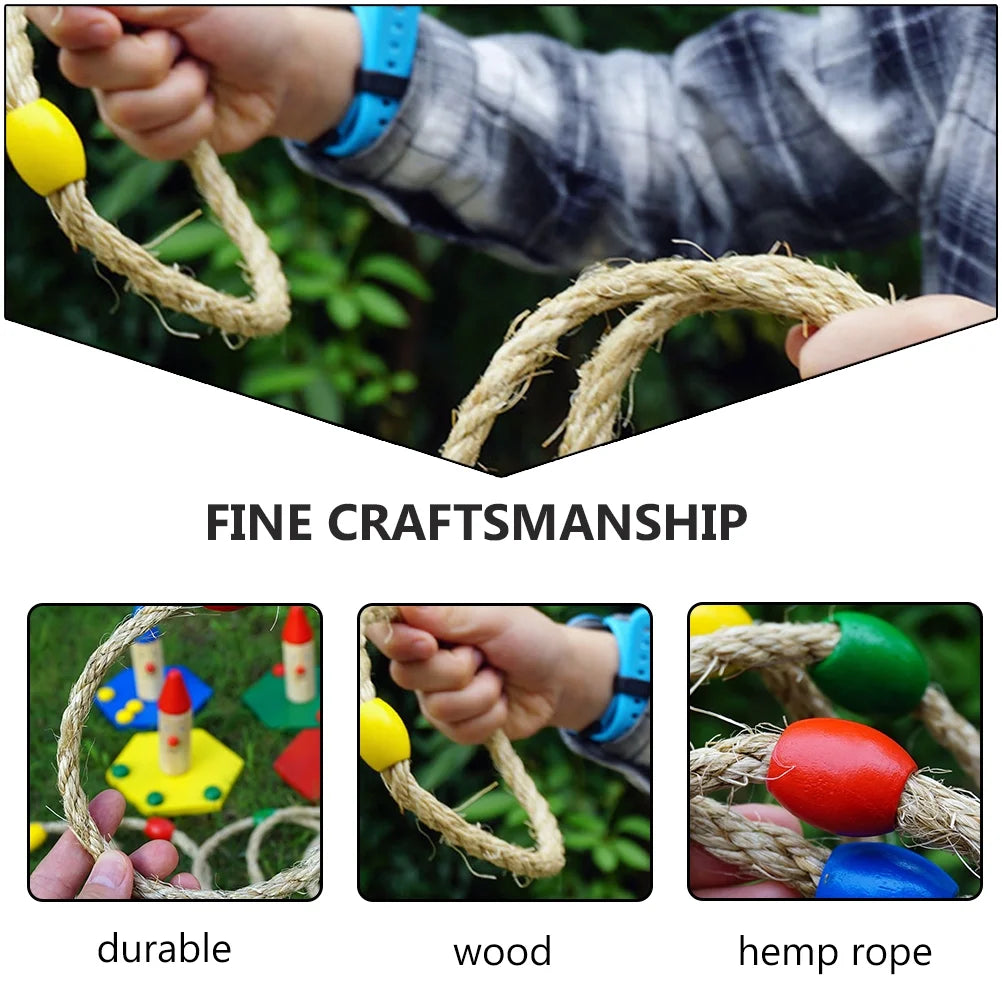 10 PCS Throwing Ring Toys V356