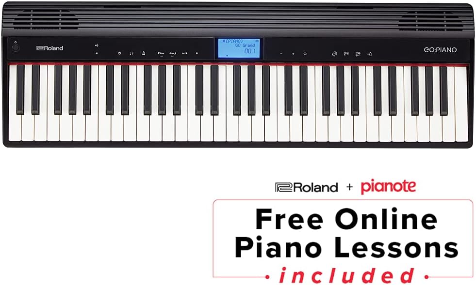 61-key Digital Piano Keyboard with Integrated Bluetooth Speakers E927