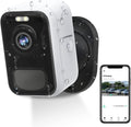Outdoor Battery Camera Wireless Home Security Surveillance Wi-fi Camera with Night Vision Audio Alert Siren IP66 Waterproof SD Cloud J55123