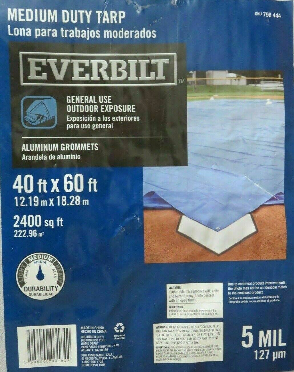 Blue Medium Duty Tarp O968