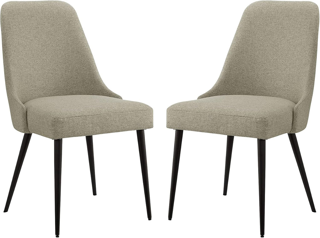 Beige Set of 2 Dining Chair W869