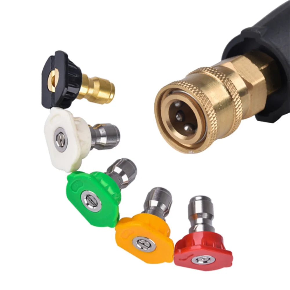 Pressure Washer Kit with 5 Spray Nozzles R639