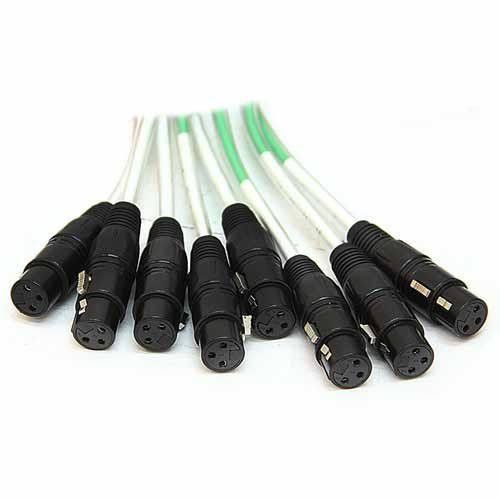 24 Channel 150 Foot Snake Cable with XLR and TRS Returns D578117
