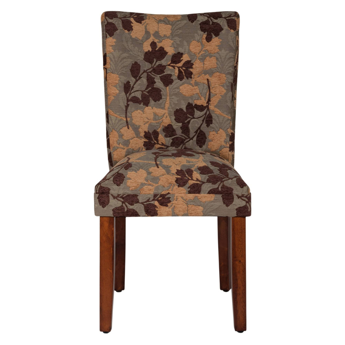 Brown Tan Parsons Dining Chair V55417