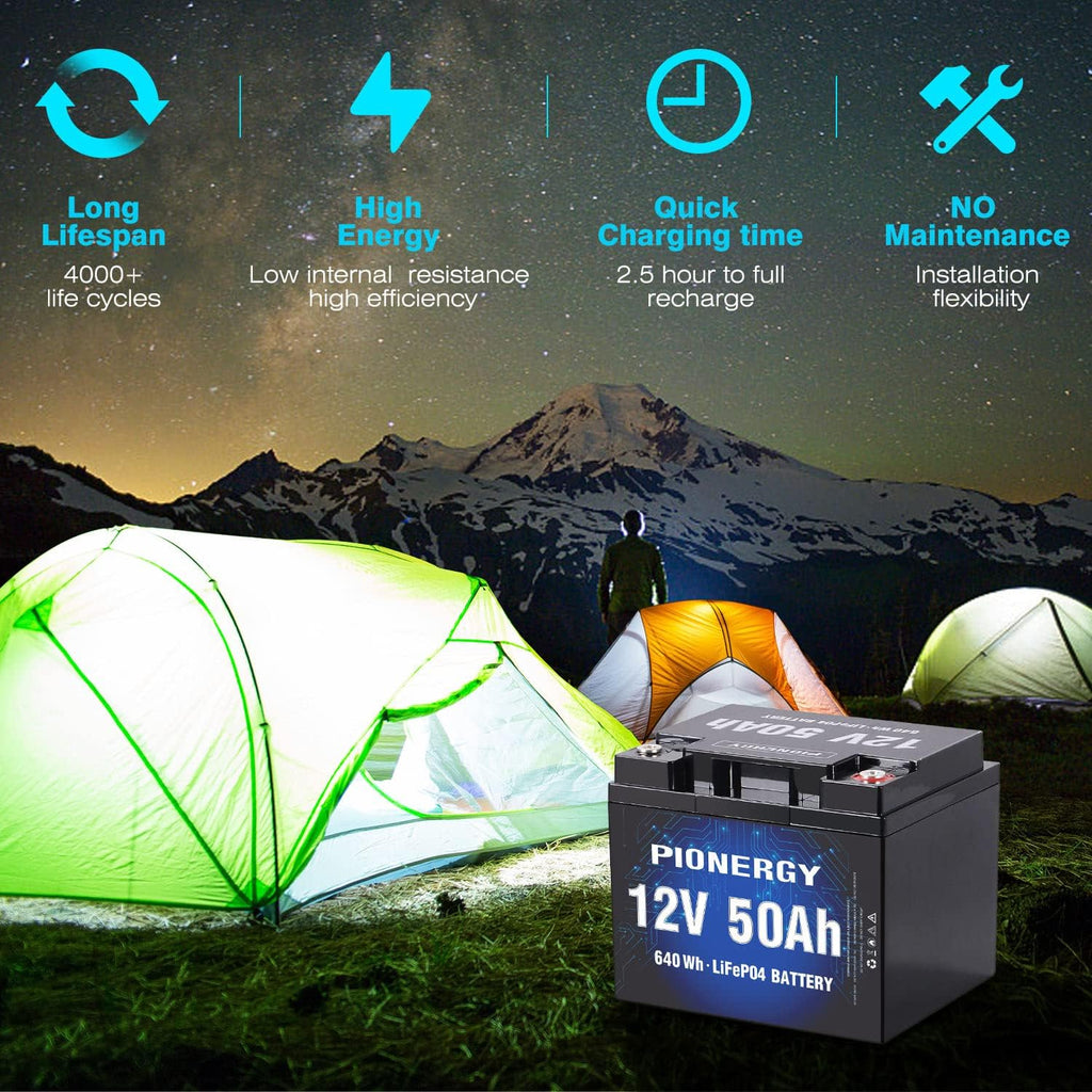 12V 200Ah LiFePO4 Battery with Built-in 100A BMS X5362