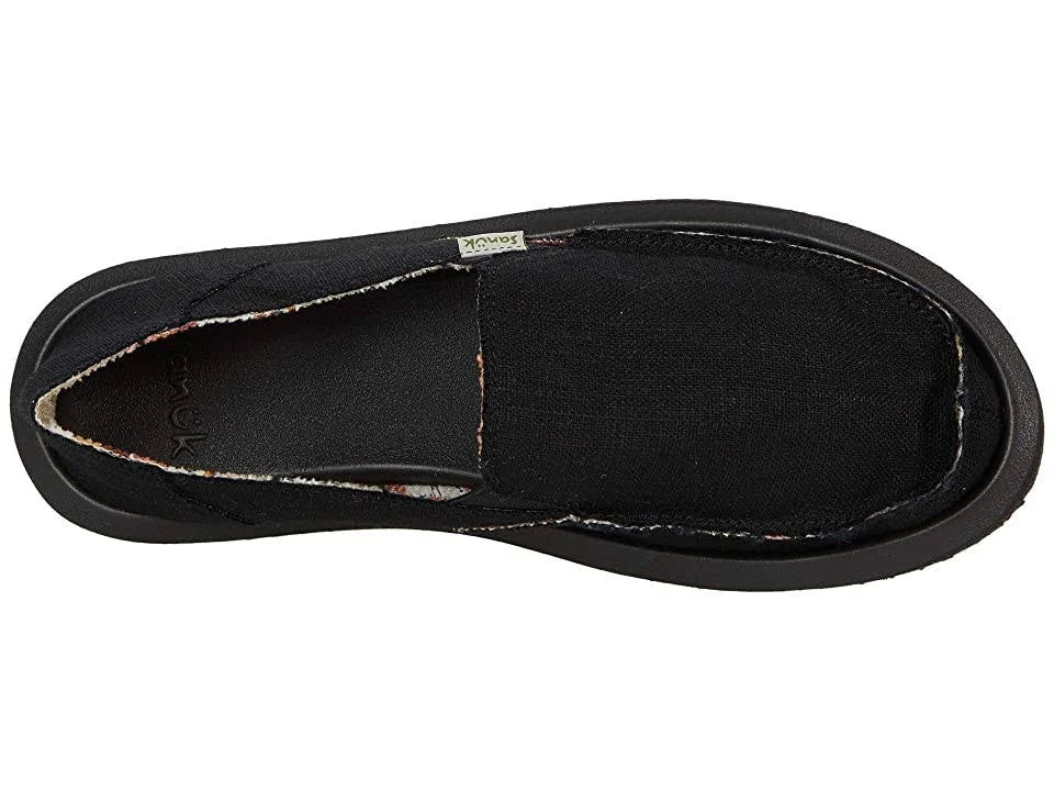 Hemp Black Soft Top Shoes Q39875
