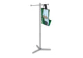 Chrome Shopping Bag Rack with 9" Rounded Arms, 45"H O58160