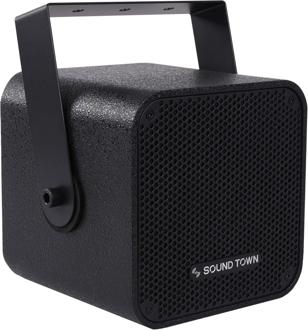 Pair of Dual 8 2-Way Passive Professional Loudspeaker, Black with U Bracket G26400