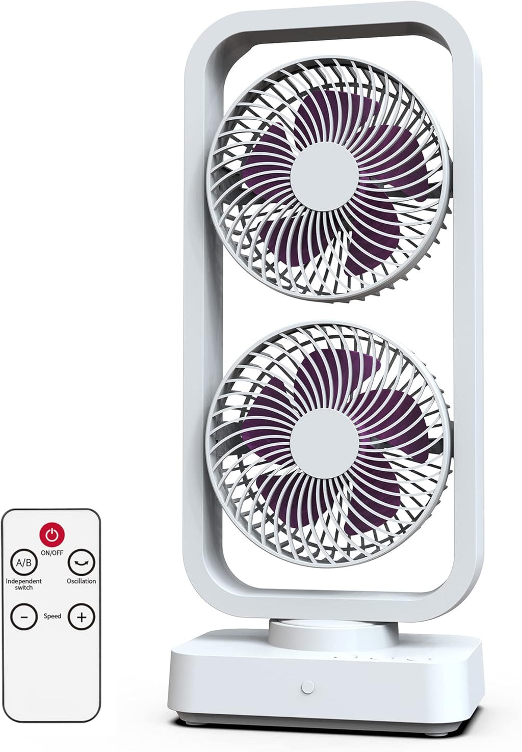 10000mAh Oscillating Cordless Rechargeable Tower Fan Y9396