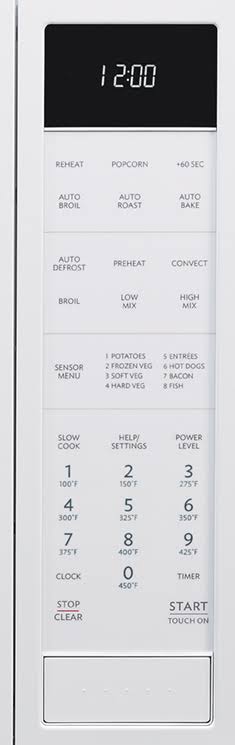 Countertop Convection Microwave Oven 1.5 CU. FT. 900W Matte White A627
