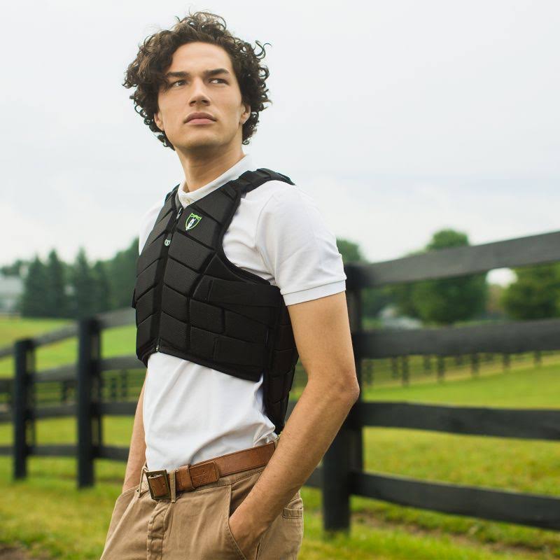 Black Long Protective Vest W300