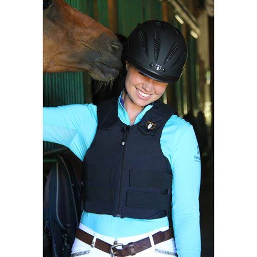 Black Adult Protective Horse Riding Vest G841169