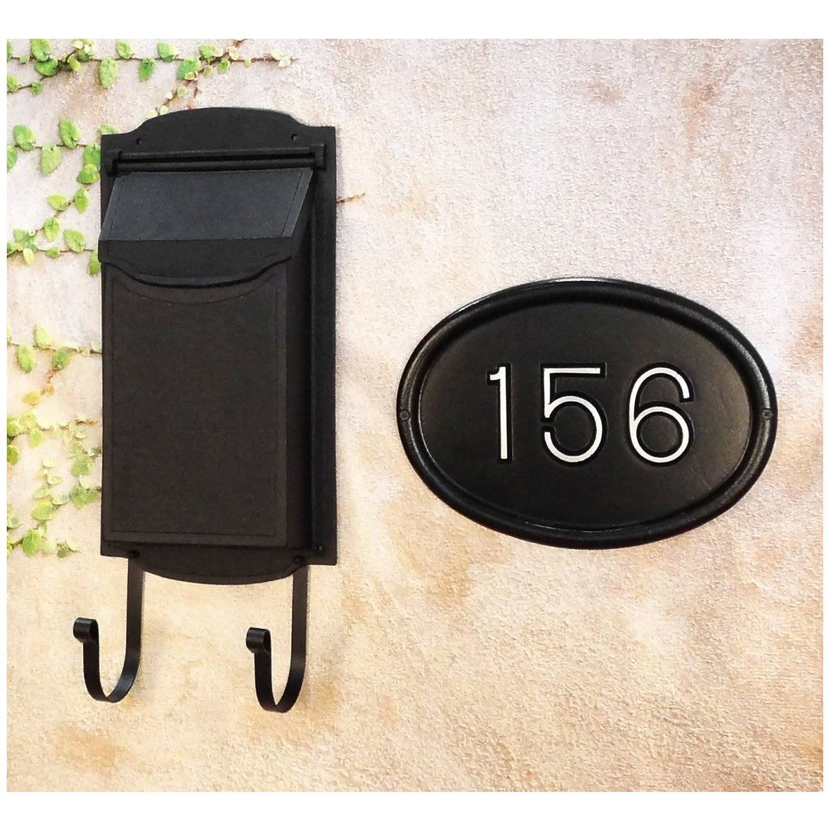 Contemporary Vertical Wall Mount Mailbox C246351