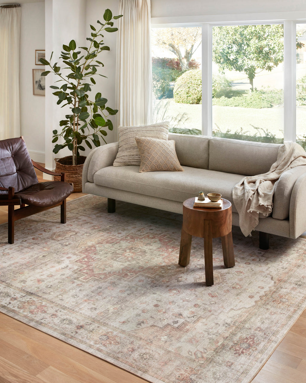 Sage Multi Oriental Area Rug 7'-6" x 9'-6" N361