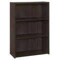 Three Shelves Bookcase in Cappuccino Black Y813