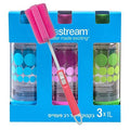 3 Pack Carbonating Extra Bottles 1L with Cleaning Brush C789786