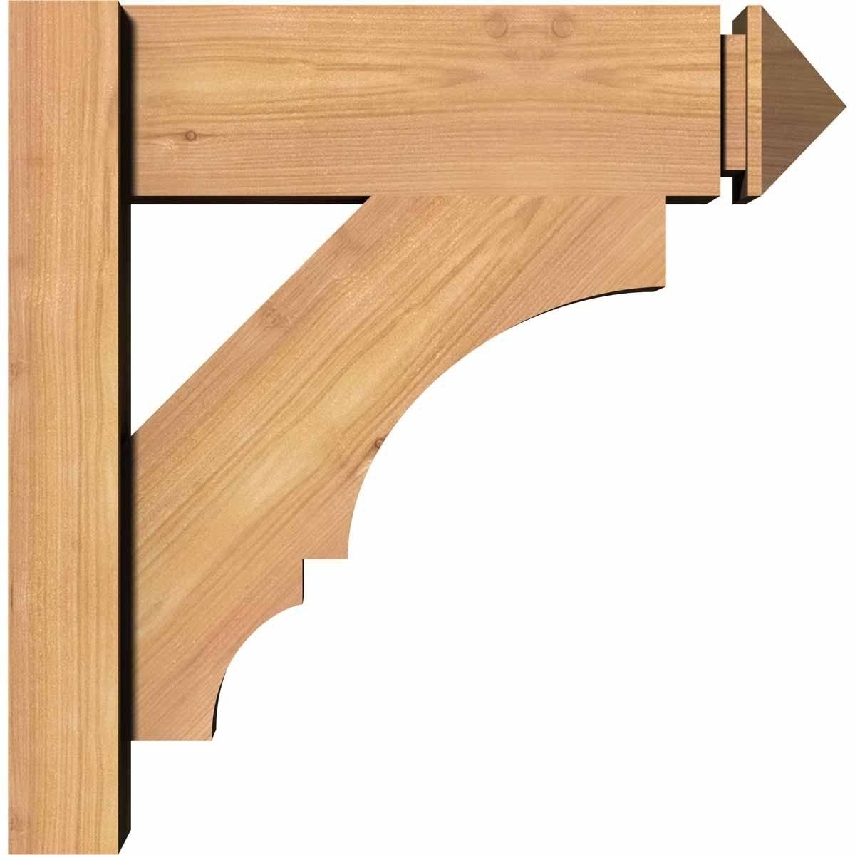 Western Red Cedar Arts and Crafts Outlooker S1476