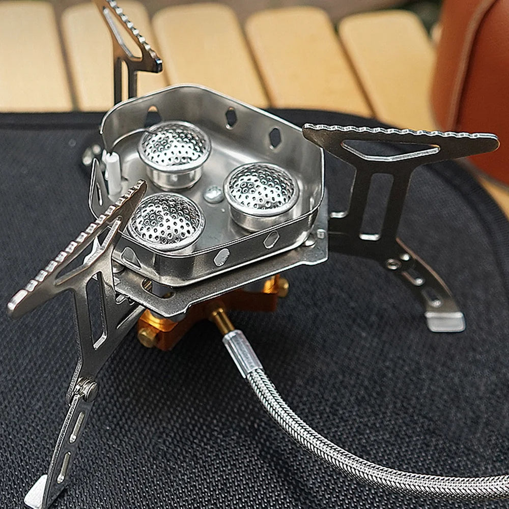 5800W Stainless Steel and Copper Camping Stove K5583