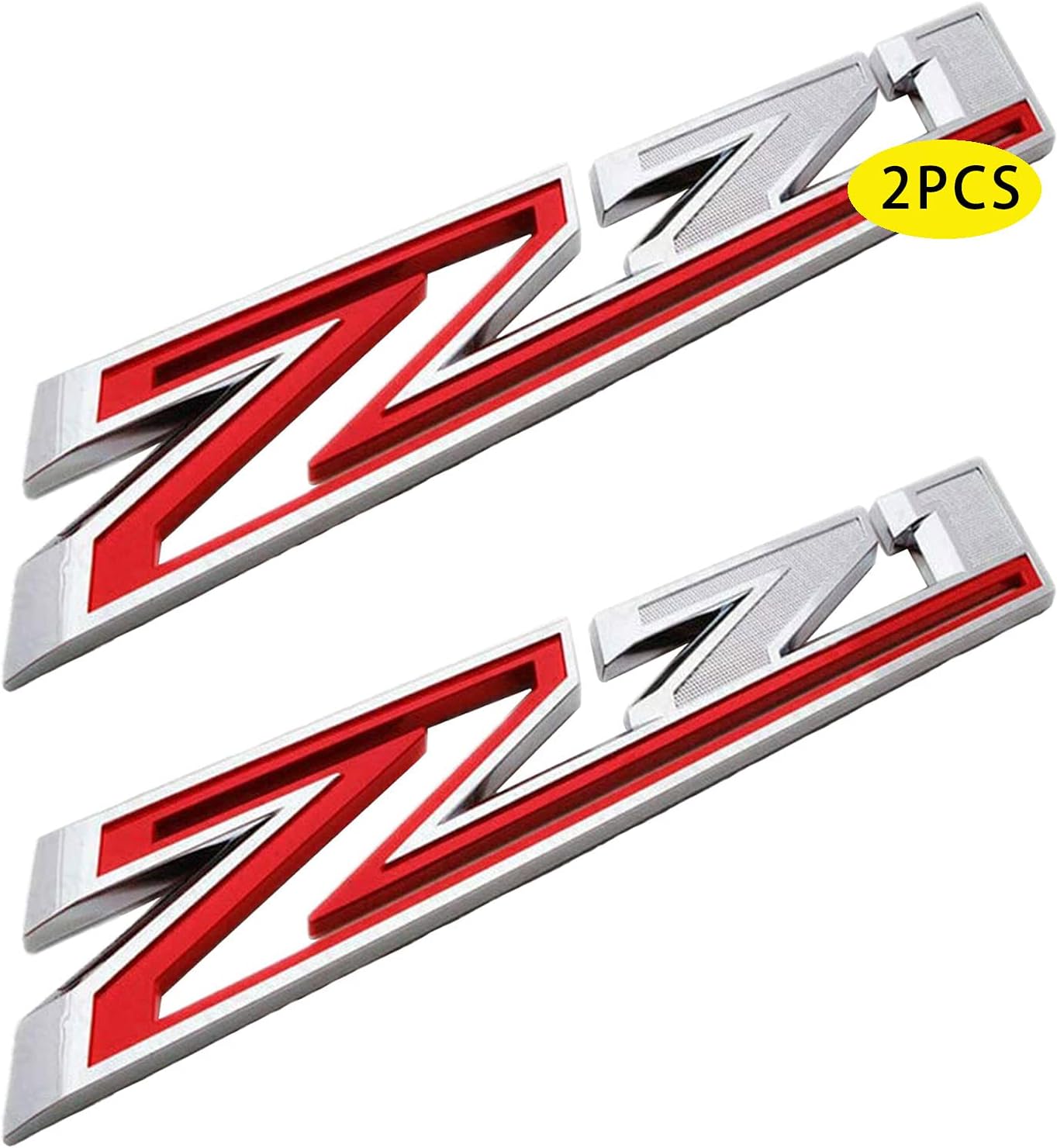 2pcs Black Z71 Emblems Replacement Badge Pack of 2 L3299