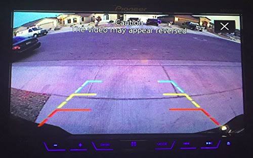 Backup Camera with Tailgate Handle for Universal Monitors RCA Black J9894
