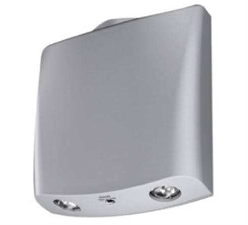 Architectural LED Emergency Light, Wet Location, Silver L222