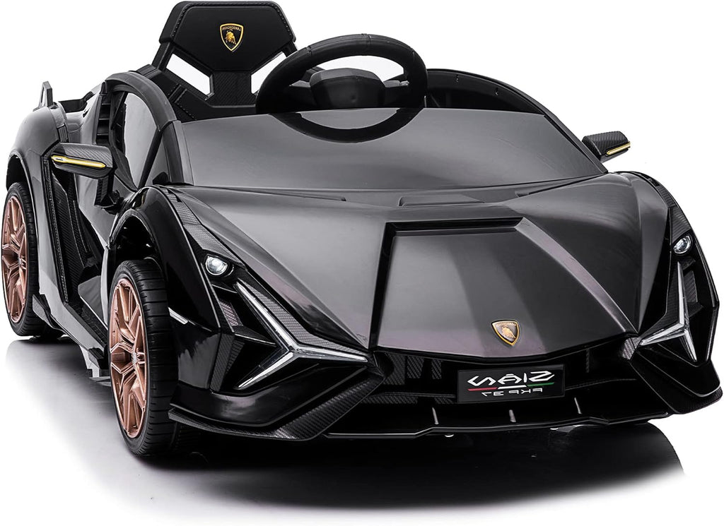 Red Licensed Lamborghini Sian 12V Electric Ride On Car with Parent Remote Control A93199