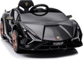 Red Licensed Lamborghini Sian 12V Electric Ride On Car with Parent Remote Control A93199