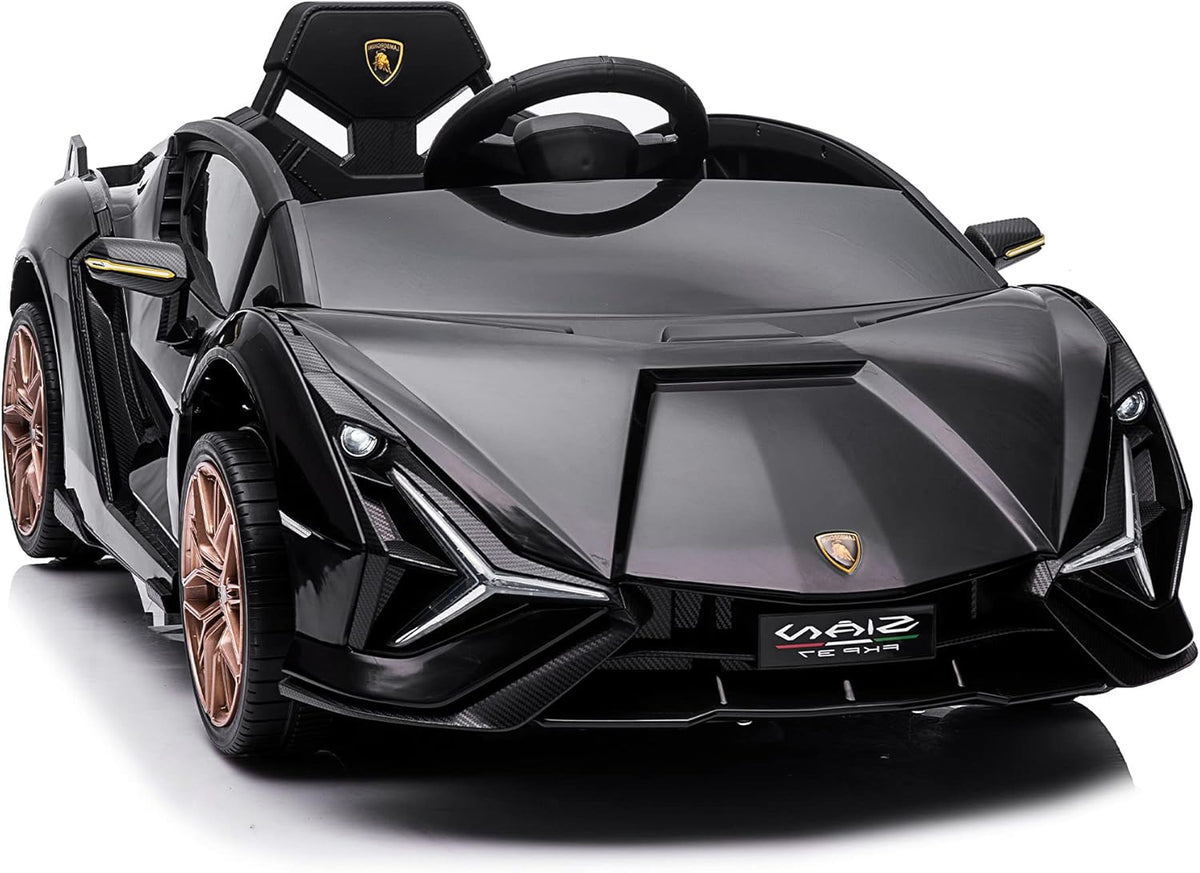 Red Licensed Lamborghini Sian 12V Electric Ride On Car with Parent Remote Control A93199