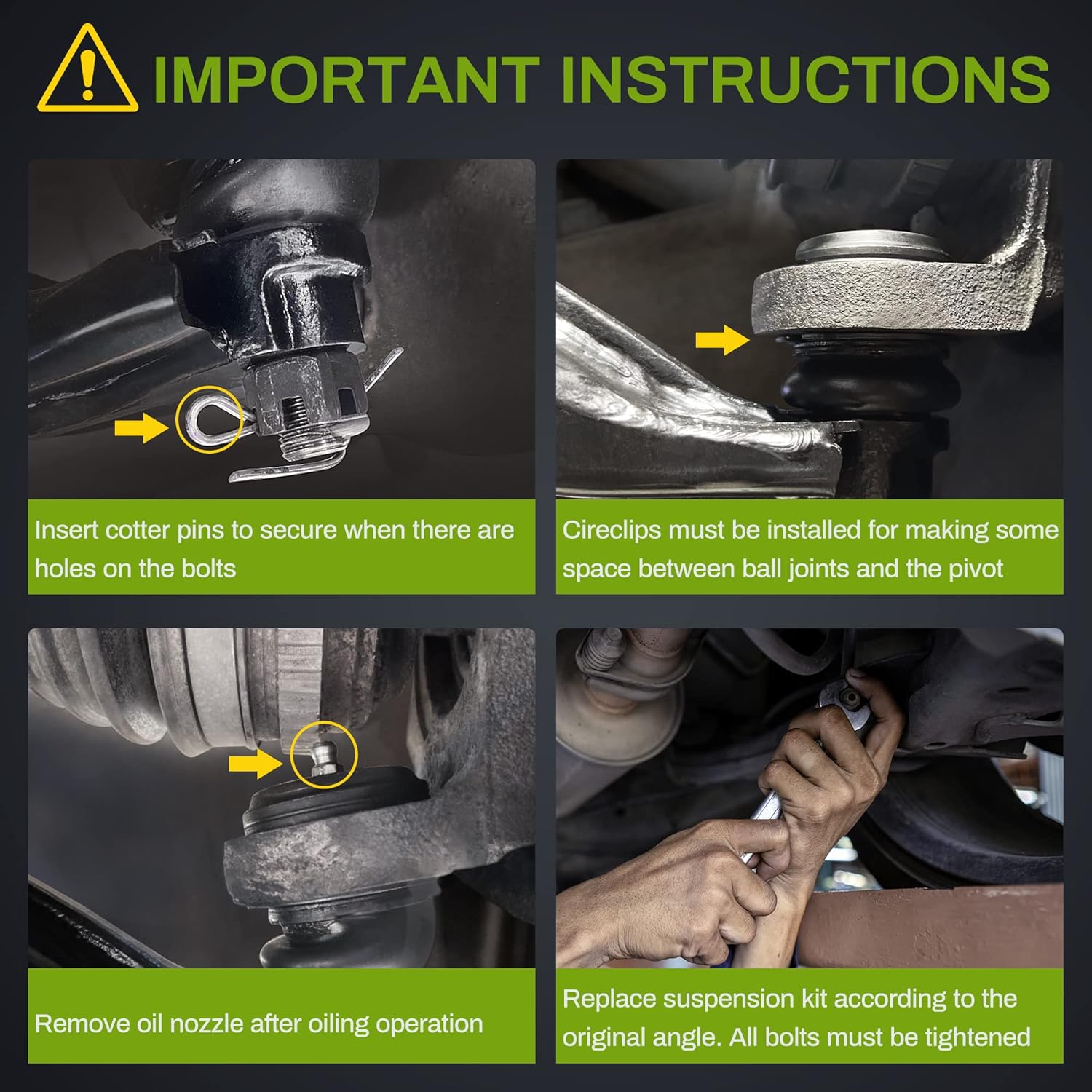 Front Lower Control Arm Compatible with 2003-2013 Toyota Corolla, 2003-2008 Toyota Matrix, 2000-2005 Toyota Celica, 2003-2008 Pontiac Vibe - A Pair (Left & Right) Pack of 2 U62459