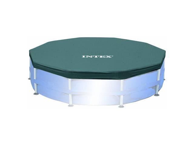 Round Frame Pool with Filter Pump and Vinyl Cover W82391