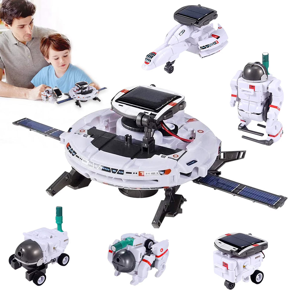 6-in-1 Solar Robot Science Kits H9935