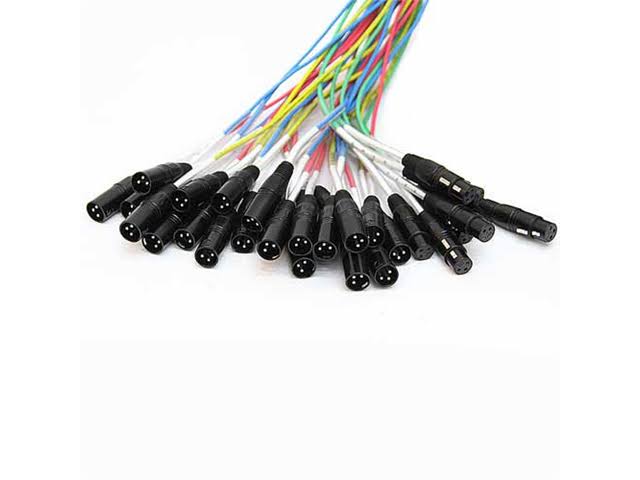 24 Channel 150 Foot Snake Cable with XLR and TRS Returns D578117