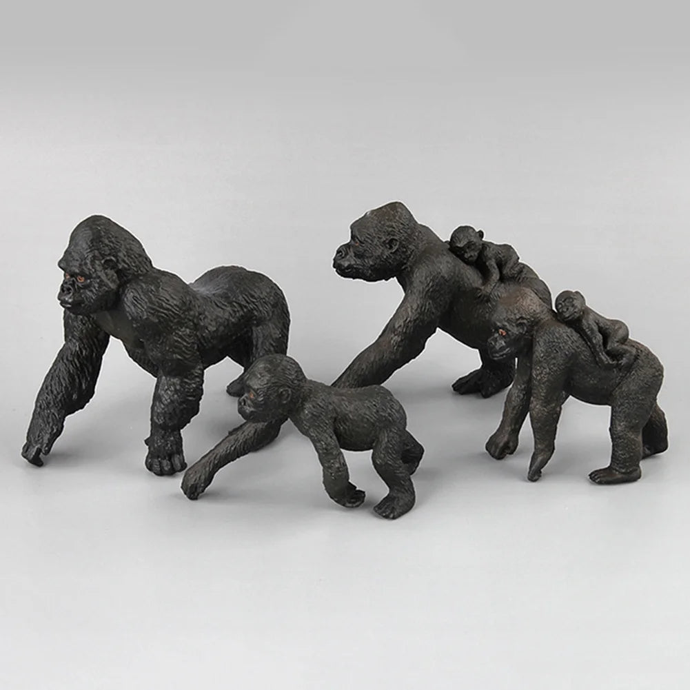 Simulation Gorilla Wild Animal Action Figure V5647