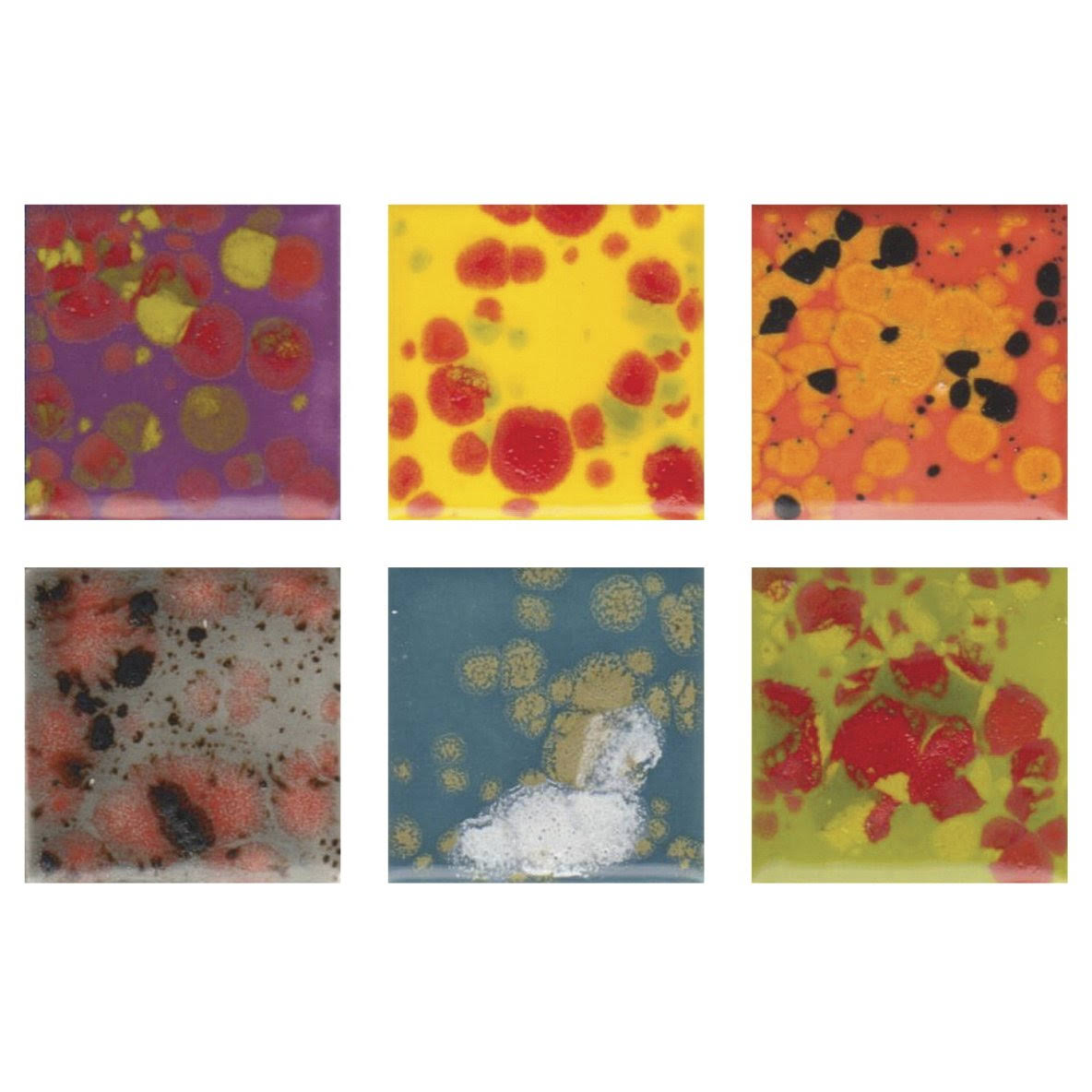 True Flow Colorburst Glazes, Pint - Set of 6 T42242